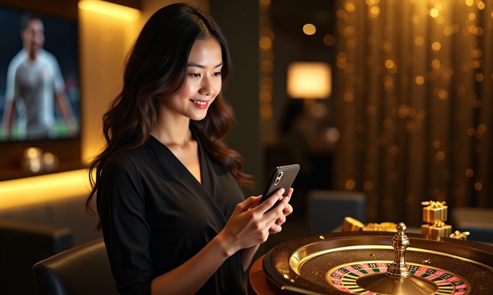 Mobile casino lobby